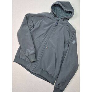 Armadillo Unisex Padded Grey Hoodie Jacket Electric Bike Scooter Skater Sz XL